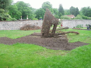 Smoothing the Way Garden project for Wesserling Textile Museum,