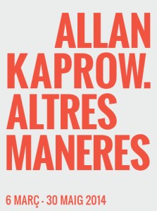 This is an artist whose His work with happenings and experiments are on show now at the Tapies Foundation.