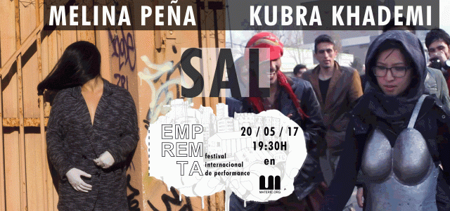 EMPREMTA 2017 melina peña y kubra khademi